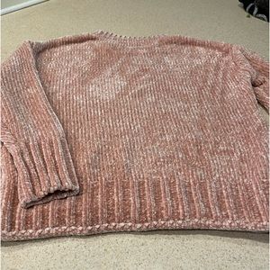 Max Studio peach colored oversized top size S